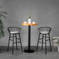 1/2/3 Pieces Bar Stool and Table Set Modern Round Pub Table Set Table & Chair(s) 3 Piece Set Clearhalo 'Bar Furniture' 'furn' 'furn_home_bar_bar_sets' 'Furniture' 'Home Bars & Bar Sets' 'home_bar_bar_sets' 'Kitchen & Dining Furniture' 7096173