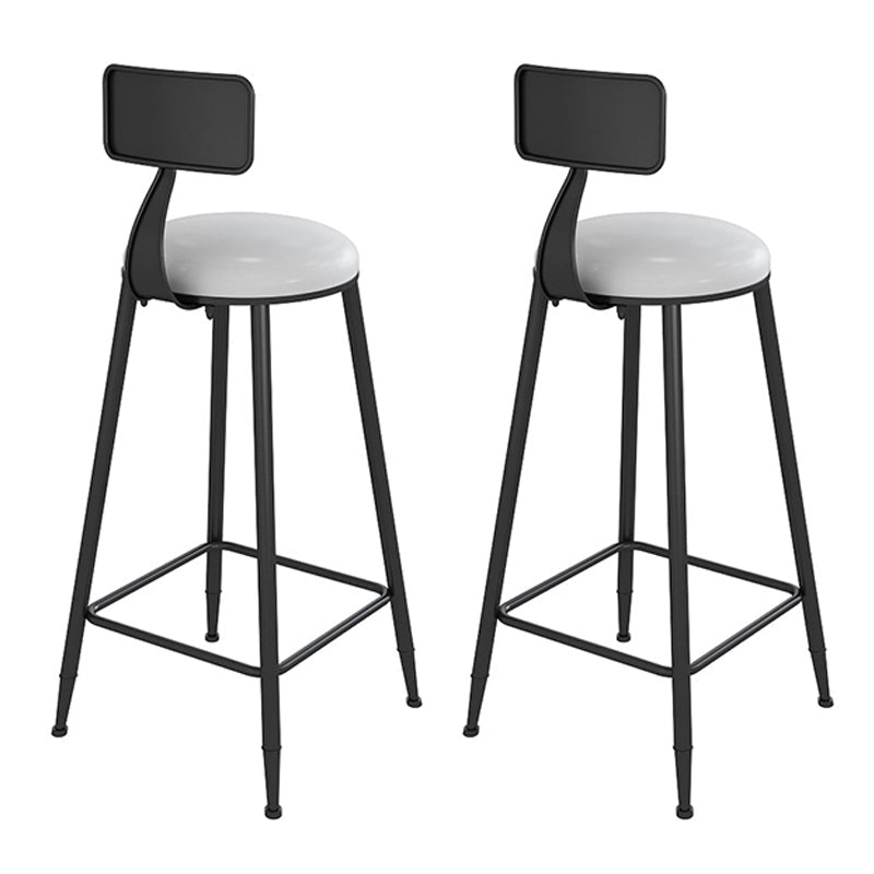 Moderne barbistroset 1/2/3-delig stenen rechthoekige bartafel met gestoffeerde krukken