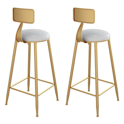 Moderne barbistroset 1/2/3-delig stenen rechthoekige bartafel met gestoffeerde krukken