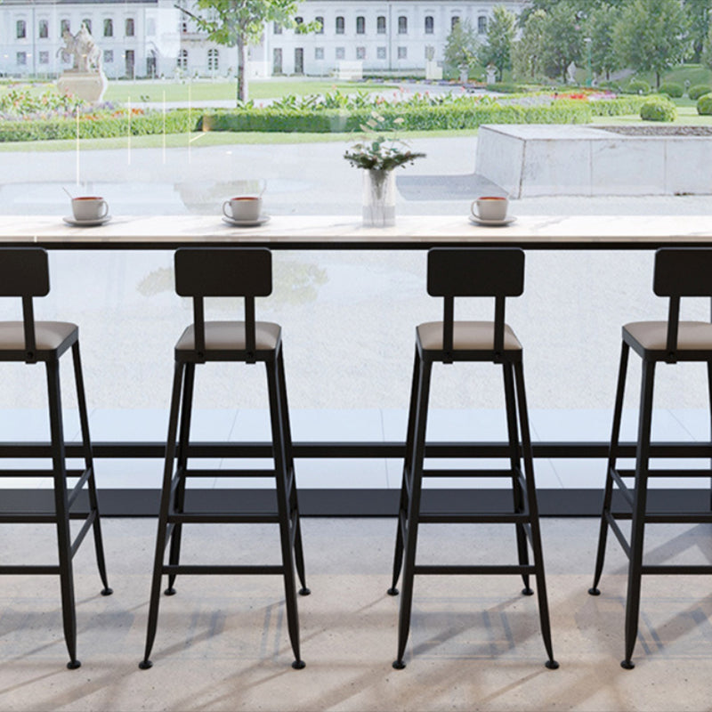 Set tavolo da pub 1/4/5 pezzi Set tavolo rettangolare moderno e sgabelli