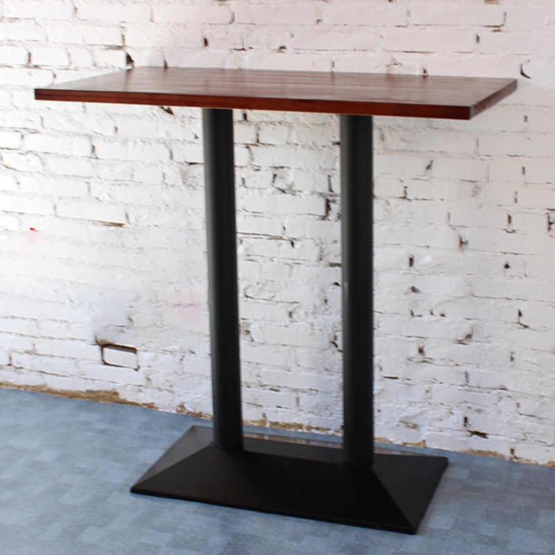 Juego de mesa y taburete de 1/4 piezas, juego de comedor de Pub de madera maciza para comedor