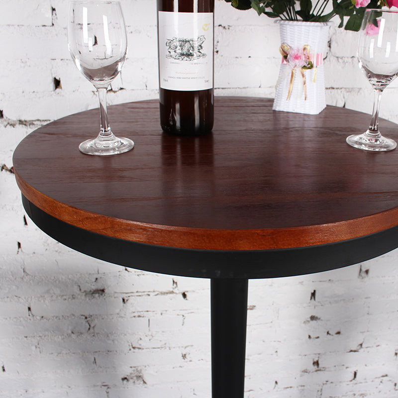 Juego de mesa y taburete de 1/4 piezas, juego de comedor de Pub de madera maciza para comedor