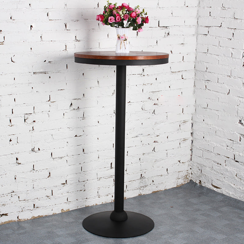 Juego de mesa y taburete de 1/4 piezas, juego de comedor de Pub de madera maciza para comedor