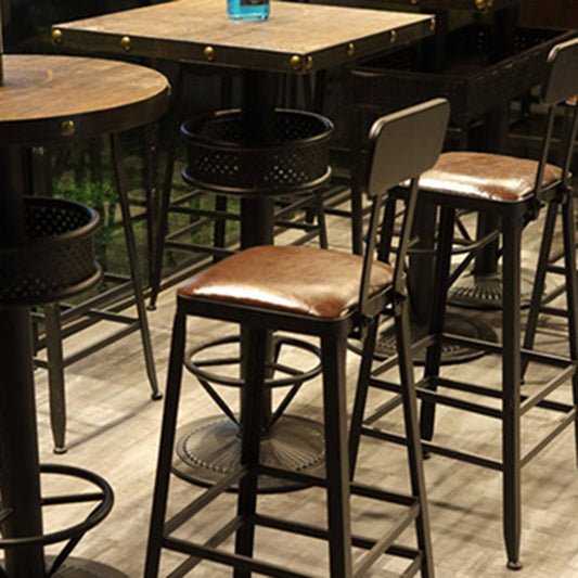 Modern Bar Table Set 1/2/5 Pieces Solid Wood Rectangle Bistro Set for Indoor Clearhalo 'Bar Furniture' 'furn' 'furn_home_bar_bar_sets' 'Furniture' 'Home Bars & Bar Sets' 'home_bar_bar_sets' 'Kitchen & Dining Furniture' 7096368