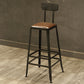 Modern Bar Table Set 1/2/5 Pieces Solid Wood Rectangle Bistro Set for Indoor Clearhalo 'Bar Furniture' 'furn' 'furn_home_bar_bar_sets' 'Furniture' 'Home Bars & Bar Sets' 'home_bar_bar_sets' 'Kitchen & Dining Furniture' 7096370
