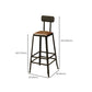 Modern Bar Table Set 1/2/5 Pieces Solid Wood Rectangle Bistro Set for Indoor Clearhalo 'Bar Furniture' 'furn' 'furn_home_bar_bar_sets' 'Furniture' 'Home Bars & Bar Sets' 'home_bar_bar_sets' 'Kitchen & Dining Furniture' 7096376