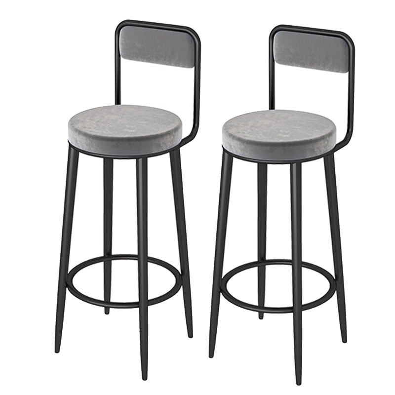 Modern Style Bar Table Set 1/2/3 Pieces Stone Rectangle Bistro Set for Indoor Chair(s) None Grey Clearhalo 'Bar Furniture' 'furn' 'furn_home_bar_bar_sets' 'Furniture' 'Home Bars & Bar Sets' 'home_bar_bar_sets' 'Kitchen & Dining Furniture' 7096383