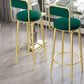 Modern Style Bar Table Set 1/2/3 Pieces Stone Rectangle Bistro Set for Indoor Clearhalo 'Bar Furniture' 'furn' 'furn_home_bar_bar_sets' 'Furniture' 'Home Bars & Bar Sets' 'home_bar_bar_sets' 'Kitchen & Dining Furniture' 7096386