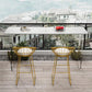 Modern Bar Table Set 1/2/3 Pieces Stone Rectangle Bistro Set for Indoor Clearhalo 'Bar Furniture' 'furn' 'furn_home_bar_bar_sets' 'Furniture' 'Home Bars & Bar Sets' 'home_bar_bar_sets' 'Kitchen & Dining Furniture' 7096424