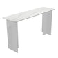 Modern Bar Table Set 1/2/3 Pieces Stone Rectangle Bistro Set for Indoor Table White Clearhalo 'Bar Furniture' 'furn' 'furn_home_bar_bar_sets' 'Furniture' 'Home Bars & Bar Sets' 'home_bar_bar_sets' 'Kitchen & Dining Furniture' 7096425