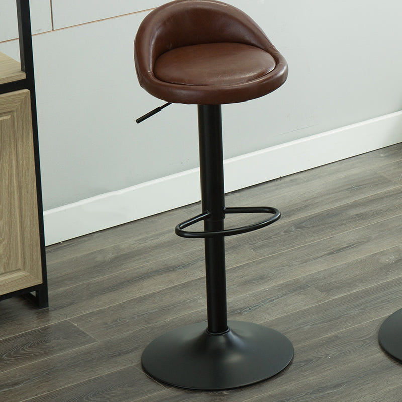 Round Counter Height Set Solid Wood 1/3 Pieces Pub Table Set Chair(s) Dark Brown 1 Piece Clearhalo 'Bar Furniture' 'furn' 'furn_home_bar_bar_sets' 'Furniture' 'Home Bars & Bar Sets' 'home_bar_bar_sets' 'Kitchen & Dining Furniture' 7096452