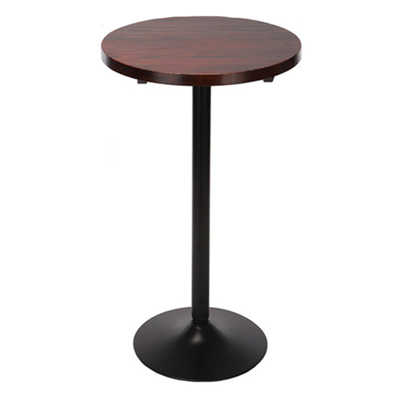 Round Counter Height Set Solid Wood 1/3 Pieces Pub Table Set Table Brown 1 Piece Clearhalo 'Bar Furniture' 'furn' 'furn_home_bar_bar_sets' 'Furniture' 'Home Bars & Bar Sets' 'home_bar_bar_sets' 'Kitchen & Dining Furniture' 7096453