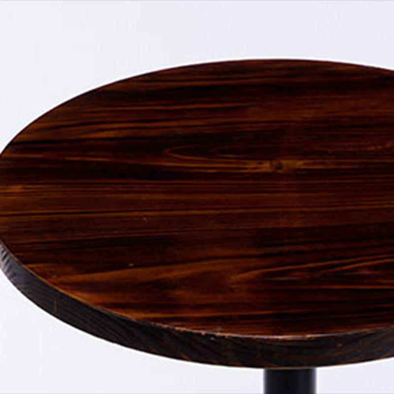 Round Counter Height Set Solid Wood 1/3 Pieces Pub Table Set Clearhalo 'Bar Furniture' 'furn' 'furn_home_bar_bar_sets' 'Furniture' 'Home Bars & Bar Sets' 'home_bar_bar_sets' 'Kitchen & Dining Furniture' 7096456