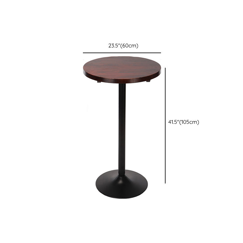 Round Counter Height Set Solid Wood 1/3 Pieces Pub Table Set Clearhalo 'Bar Furniture' 'furn' 'furn_home_bar_bar_sets' 'Furniture' 'Home Bars & Bar Sets' 'home_bar_bar_sets' 'Kitchen & Dining Furniture' 7096462