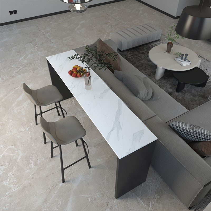 Sgabello da barre per barre della barretta in pelle finta con base nera