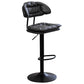 Adjustable Armless Swivel Barstools Upholstered Indoor Bar Stool Clearhalo 'Bar Furniture' 'Bar Stools' 'bar_stools' 'furn' 'furn_bar_stools' 'Furniture' 'Kitchen & Dining Furniture' 7096741