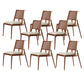 Modern Simple Side Chair Wooden Frame Kitchen Dining Chairs for Home Use
