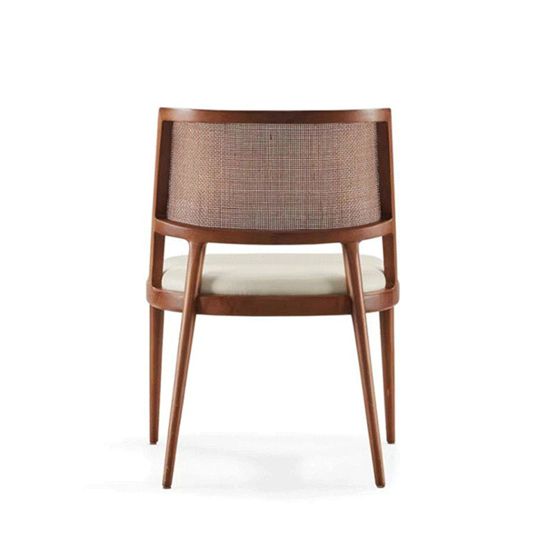 Modern Simple Side Chair Wooden Frame Kitchen Dining Chairs for Home Use