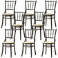 Industrial Style Side Chair Wooden Indoor Dining Chair for Living Room Black-Yellow 8 Piece Set Clearhalo 'Dining Chairs' 'Dining Tables & Seating' 'dining_chair' 'furn' 'furn_dining_chair' 'Furniture' 'Kitchen & Dining Furniture' 7096881