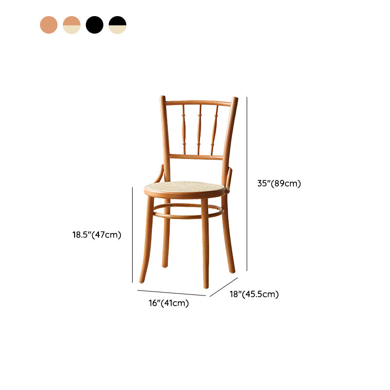 Industrial Style Side Chair Wooden Indoor Dining Chair for Living Room Clearhalo 'Dining Chairs' 'Dining Tables & Seating' 'dining_chair' 'furn' 'furn_dining_chair' 'Furniture' 'Kitchen & Dining Furniture' 7096883