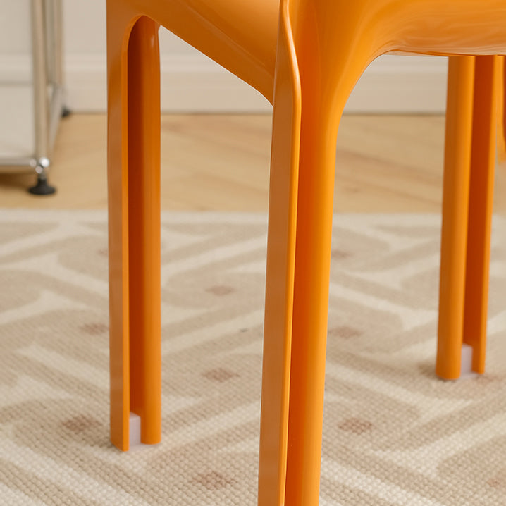 Modern Style Side Chair Plastic Dining Side Chair for Living Room