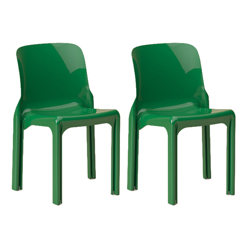 Modern Style Side Chair Plastic Dining Side Chair for Living Room