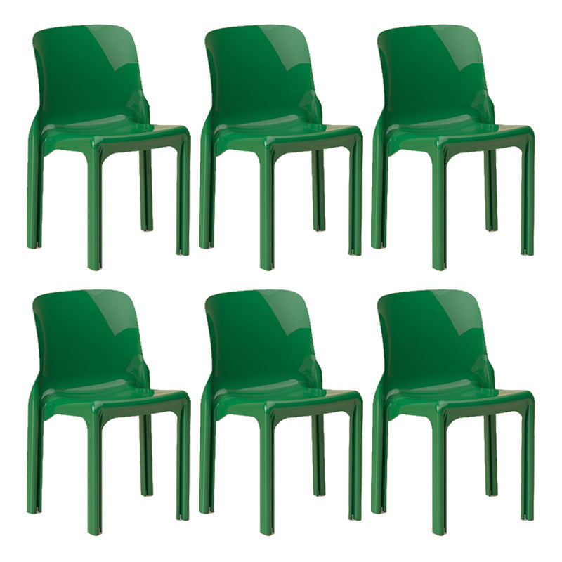 Modern Style Side Chair Plastic Dining Side Chair for Living Room
