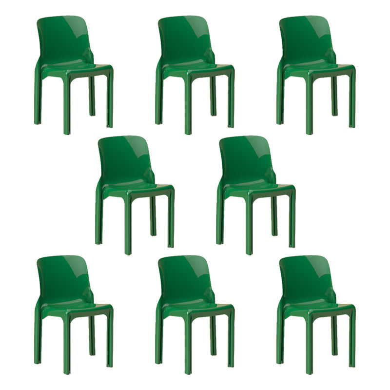 Modern Style Side Chair Plastic Dining Side Chair for Living Room