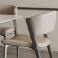 Modern Dining Room Upholstered Chair Faux Leather Home Dining Chair