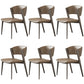 Modern Dining Room Upholstered Chair Faux Leather Home Dining Chair