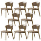 Modern Dining Room Upholstered Chair Faux Leather Home Dining Chair