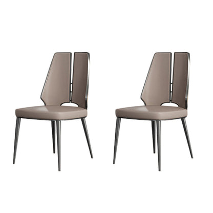 Dining Room Upholstered Chair Faux Leather Home Dining Chair
