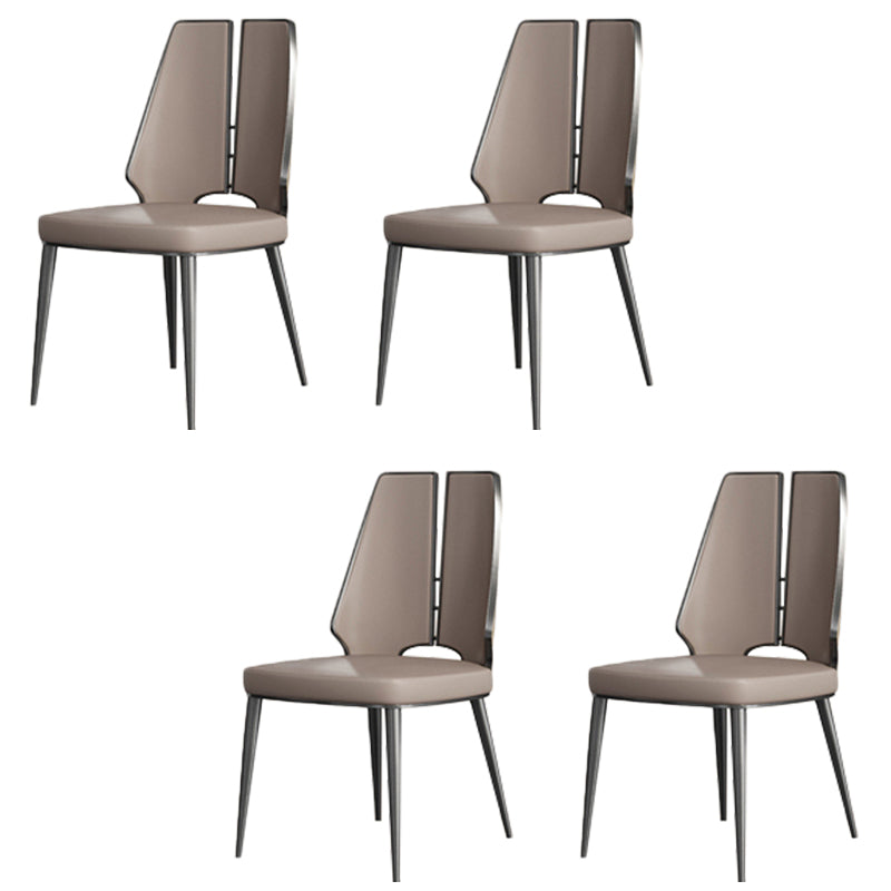 Dining Room Upholstered Chair Faux Leather Home Dining Chair