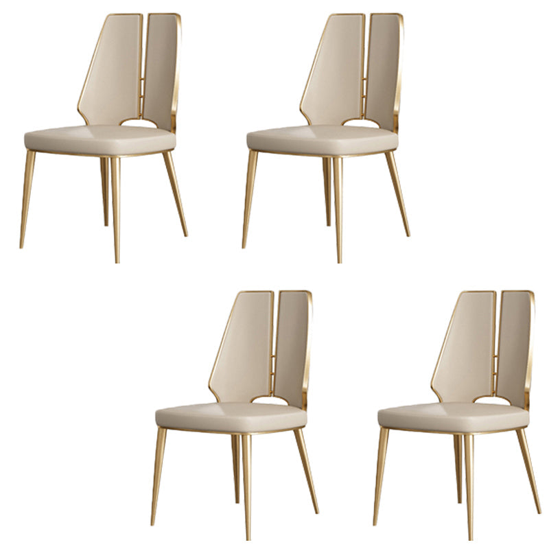 Dining Room Upholstered Chair Faux Leather Home Dining Chair
