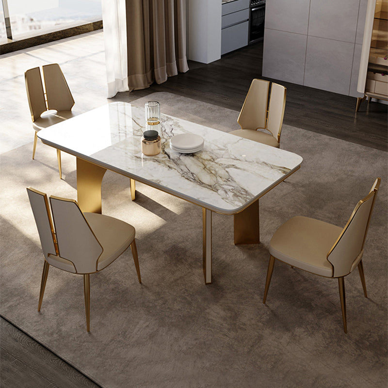 Dining Room Upholstered Chair Faux Leather Home Dining Chair