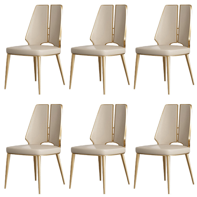 Dining Room Upholstered Chair Faux Leather Home Dining Chair