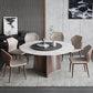 Contemporary 1/3/4/7/11 Pieces Furniture Round Stone Dining Set for Home Clearhalo 'Dining Room Sets' 'Dining Tables & Seating' 'dining_room_set' 'furn' 'furn_dining_room_set' 'Furniture' 'Kitchen & Dining Furniture' 7096967