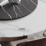 Contemporary 1/3/4/7/11 Pieces Furniture Round Stone Dining Set for Home Clearhalo 'Dining Room Sets' 'Dining Tables & Seating' 'dining_room_set' 'furn' 'furn_dining_room_set' 'Furniture' 'Kitchen & Dining Furniture' 7096974