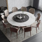 Contemporary 1/3/4/7/11 Pieces Furniture Round Stone Dining Set for Home Clearhalo 'Dining Room Sets' 'Dining Tables & Seating' 'dining_room_set' 'furn' 'furn_dining_room_set' 'Furniture' 'Kitchen & Dining Furniture' 7096978