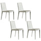 Modern 1/4/5/7 Pieces Dining Table Rectangle Stone Furniture in White 4 Green Chairs Clearhalo 'Dining Room Sets' 'Dining Tables & Seating' 'dining_room_set' 'furn' 'furn_dining_room_set' 'Furniture' 'Kitchen & Dining Furniture' 7097053