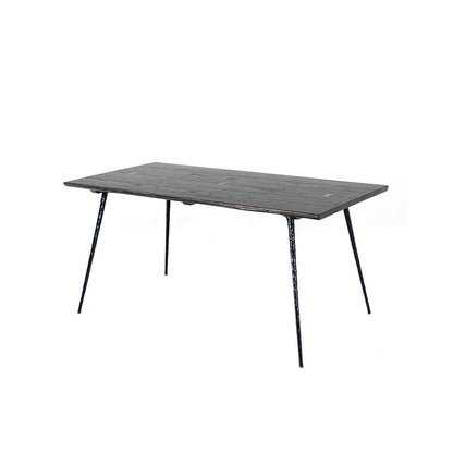 Industrial Dining Table Rectangle Wood Dinner Table for Dining Room Without Chairs Clearhalo 'Dining Tables & Seating' 'Dining Tables' 'dining_table' 'furn' 'furn_dining_table' 'Furniture' 'Kitchen & Dining Furniture' 7097105