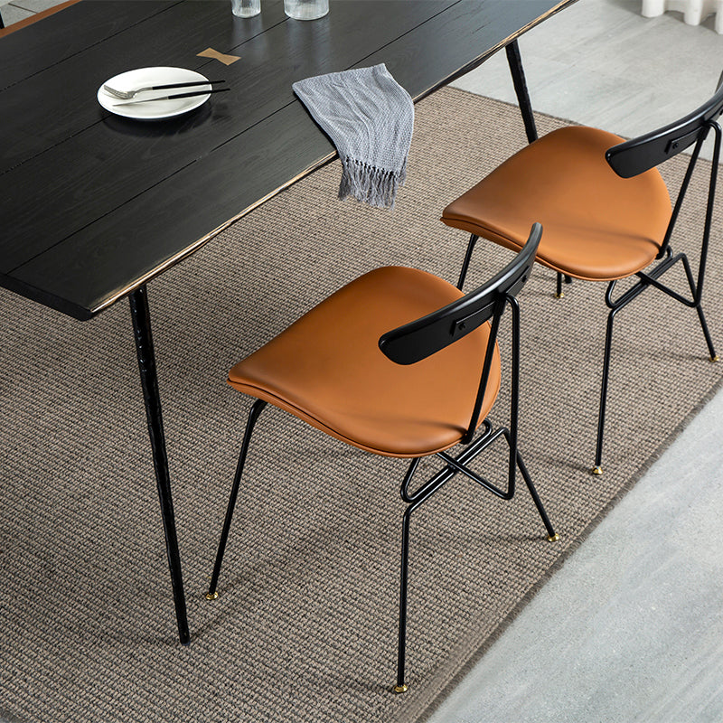 Industrial Dining Table Rectangle Wood Dinner Table for Dining Room Clearhalo 'Dining Tables & Seating' 'Dining Tables' 'dining_table' 'furn' 'furn_dining_table' 'Furniture' 'Kitchen & Dining Furniture' 7097113