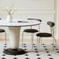 Contemporary Kitchen Dinner Table Round Pedestal Dining Table Clearhalo 'Dining Tables & Seating' 'Dining Tables' 'dining_table' 'furn' 'furn_dining_table' 'Furniture' 'Kitchen & Dining Furniture' 7097154