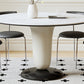 Contemporary Kitchen Dinner Table Round Pedestal Dining Table Clearhalo 'Dining Tables & Seating' 'Dining Tables' 'dining_table' 'furn' 'furn_dining_table' 'Furniture' 'Kitchen & Dining Furniture' 7097156