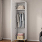 Modern Wardrobe Armoire Solid Wood Wardrobe Cabinet with Door