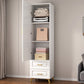 Modern Wardrobe Armoire Solid Wood Wardrobe Cabinet with Door