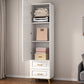 Modern Wardrobe Armoire Solid Wood Wardrobe Cabinet with Door