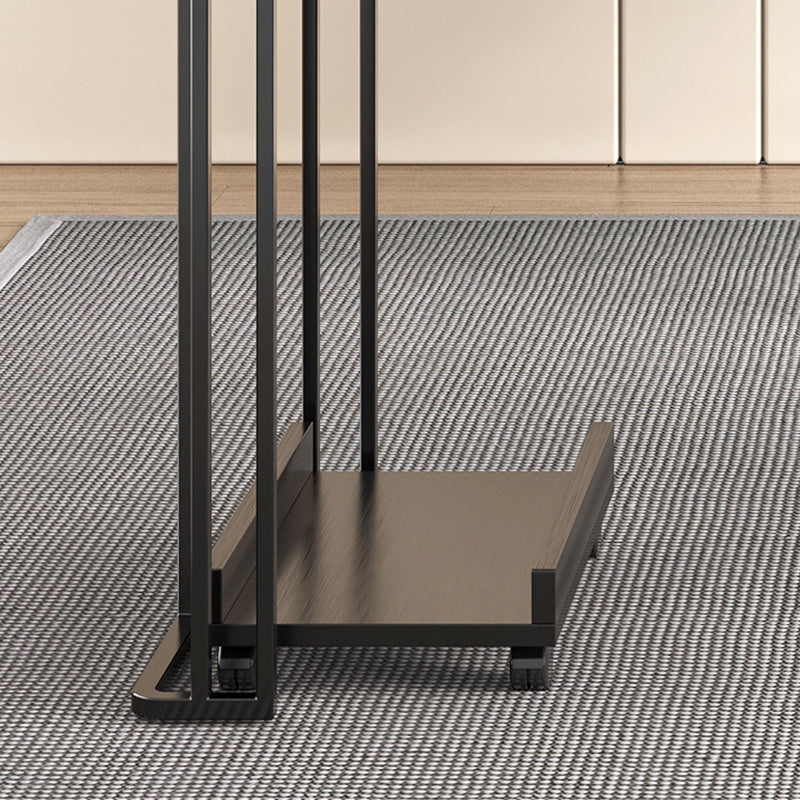 Stone Modern Style Writing Desk Rectangular Shape Office Table with 2-Legs for Office Clearhalo 'furn' 'furn_office_desk' 'Furniture' 'Office Desks' 'Office Furniture' 'office_desk' 7101330