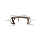 Modern Solid Wood Writing Desk 29.53" Tall Corner Office Desk in Brown Clearhalo 'furn' 'furn_office_desk' 'Furniture' 'Office Desks' 'Office Furniture' 'office_desk' 7101597
