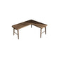 Solid Wood Corner Writing Desk Modern 29.53" Tall Office Desk with H-Base Right Hand Return Clearhalo 'furn' 'furn_office_desk' 'Furniture' 'Office Desks' 'Office Furniture' 'office_desk' 7101652